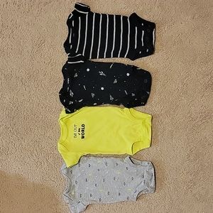 Carter's out of this world - space onesies (bodysuites) new born (4)